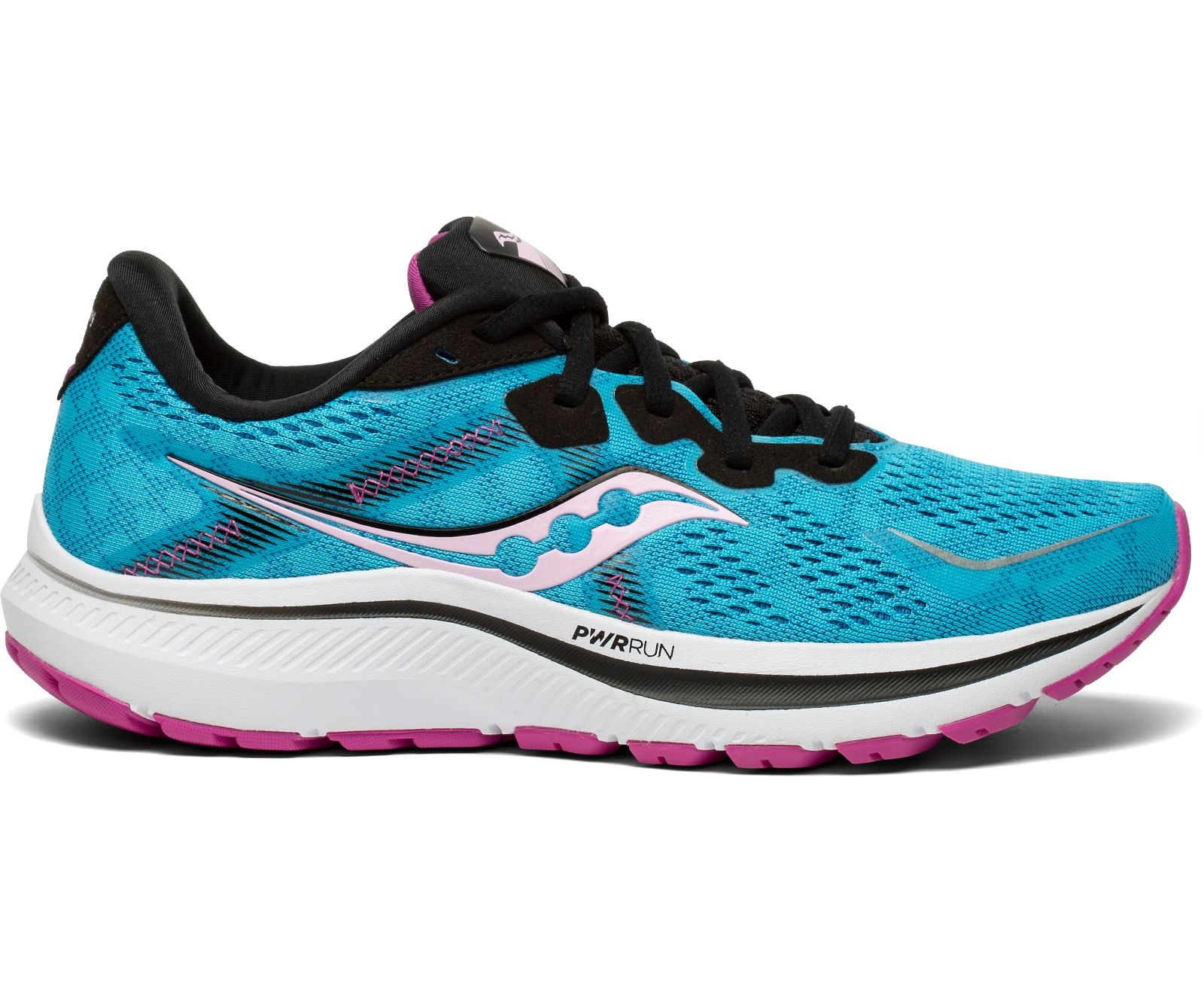 Saucony Omni 20 Women\'s Running Shoes Blue / Black | AU 179VRWD